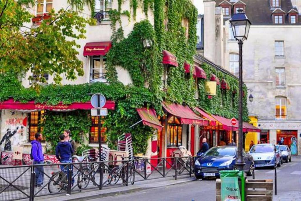 Cute & Cosy 1Bdr Hotel De Ville / Le Marais Paris Luaran gambar
