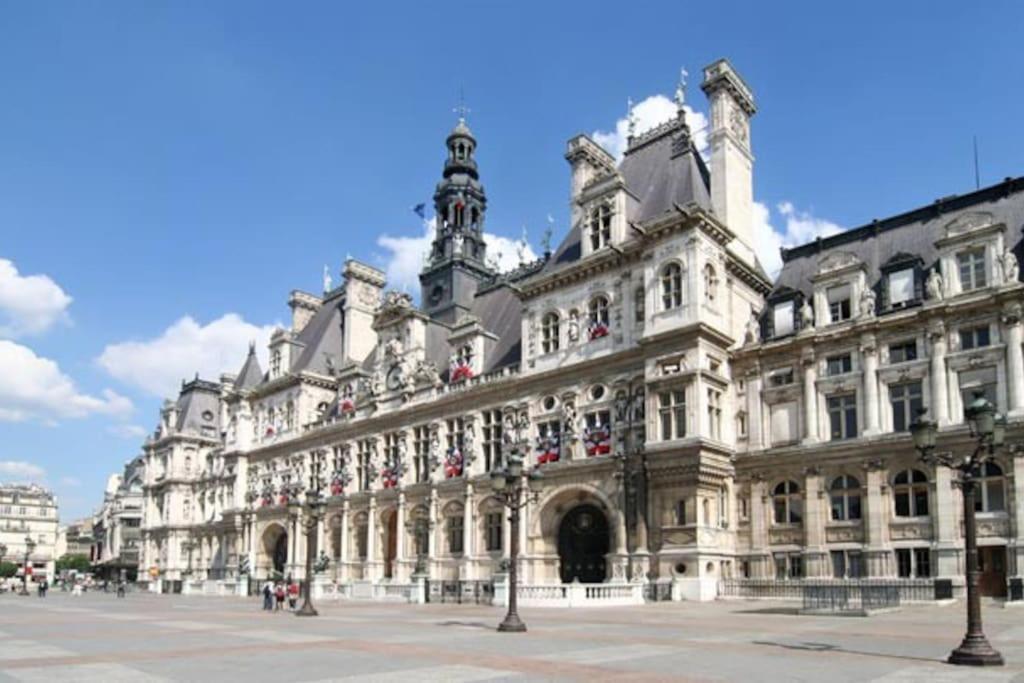Cute & Cosy 1Bdr Hotel De Ville / Le Marais Paris Luaran gambar